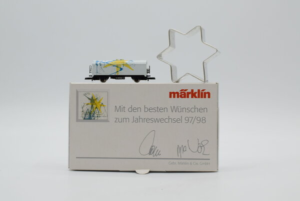 Märklin Z 80407 Güterwagen Ichqrs 377 (Stern - Mit den besten Wünschen zum Jahreswechsel 97/98)