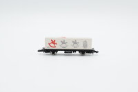 Märklin Z 80109 Güterwagen Behälter-Tragwagen (50. Spielwarenmesse Nürnberg 1999)
