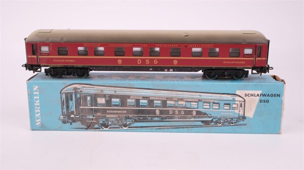 Märklin H0 4064 Reisezugwagen (DSG Schlafwagen) WLAB4üm / WLABüm 33 der DB