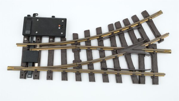 LGB G 1210/1215, 1201/10 Weiche links R1 30 Grad, 1x elektrischer Antrieb (1201/10)