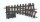 LGB G 1210/1215, 1201/10 Weiche links R1 30 Grad, 1x elektrischer Antrieb (1201/10)