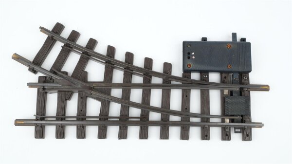 LGB G 1200/1205, 1201/10 Weiche rechts R1 30 Grad mit elektrischem Antrieb (1201/10)