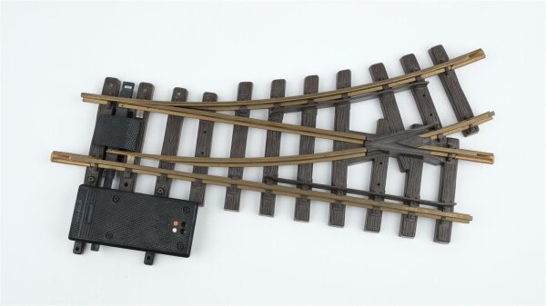 LGB G 1210/1215, 1201/10 Weiche links R1 30 Grad, 1x elektrischer Antrieb (1201/10)