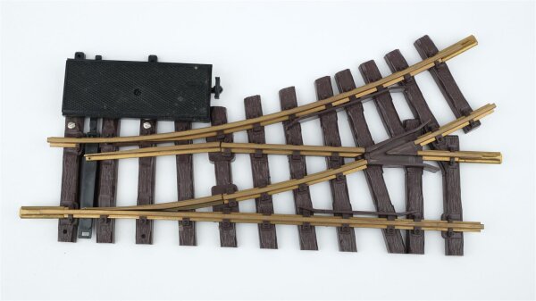 LGB G 1210/1215, 1206 Weiche links R1 30 Grad, Handantrieb (1206)