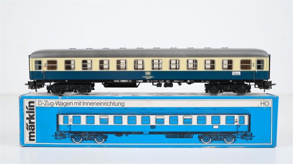 Märklin H0 4112 Reisezugwagen (Schnellzugwagen 2.Kl., 51 80 22-70 566-0) Büm 234 der DB