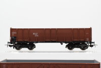 Piko H0 Konvolut 2 Hochbordwagen,gedeckter Güterwagen mit Bremserhaus DR