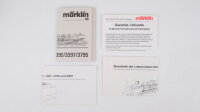Märklin H0 3795 Schlepptenderlokomotive BR 003 131-0 DB Wechselstrom Digital