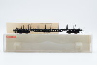 Fleischmann H0 5286 Rungenwagen 11 80 390 7 052-9 DB
