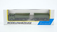 Permot H0 121 Sk Lastzug mit Plane Militär