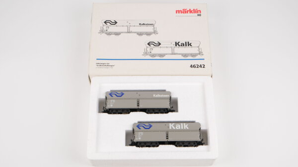 Märklin H0 46242 Güterwagen-Set "Großraumkalkwagen" Fals 252 der NS