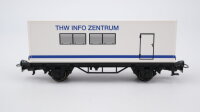 Märklin H0 00758-06 Containertragwagen THW INFO ZENTRUM