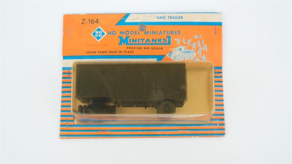 Roco H0 164 Minitanks Kastenanhänger 6t