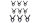 NOCH H0 60105 Nylon-Klemmen-Set, 9 Stück