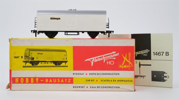 Fleischmann H0 1467B Kühlwagen zusammengebaut DB