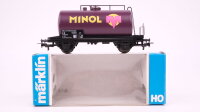 Märklin H0 4443 Mineralöl-Kesselwagen MINOL  Zs...