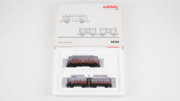 Märklin H0 46194 Wagen-Set "Hochofen-Kalk" der DB