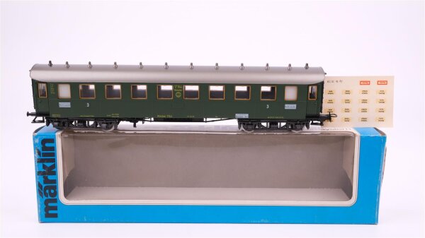 Märklin H0 4136 Schnellzugwagen (17 944) 3.Kl. C4ü bay 11 der DRG