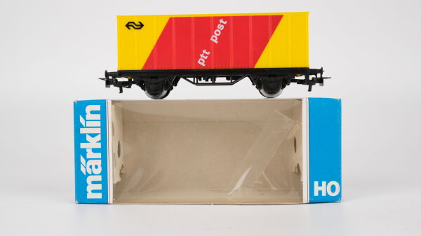 Märklin H0 84483 Containerwagen PTT POST NS
