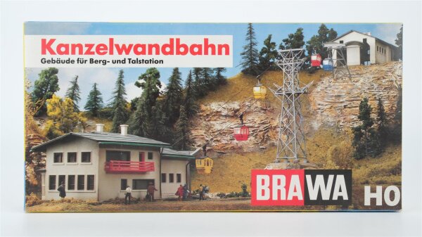 Brawa H0 6290 Kanzelwandbahn Gebäude für Berg- und Talstation