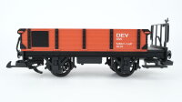 LGB G Niederbordwagen mit Bremserbühne braun DEV