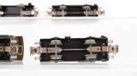 Märklin H0 Konvolut 2 Hochbordwagen "365" mit Bremserhaus, Kesselwagen "374 Shell" mit Bremserhaus, Güterzugbegleitwagen "390" Blech