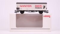 Märklin H0 46201 Bierwagen GANTER BIER...