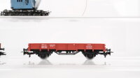 Märklin H0 Konvolut 2 Kranwagen "Krupp-Ardelt", 2 Kranschutzwagen Db (unvollständig)