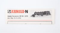 Arnold N 2275 Dampflok Mallet BR 96 016 DRG