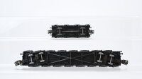 Märklin H0 Konvolut Schwerlastrungenwagen "Mannesmann Röhrenwerk", Behältertragewagen mit Bremserhaus "Von Haus zu Haus" DB