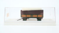 Brekina H0 5523 2-achsiger Anhänger Pritsche-Plane,...