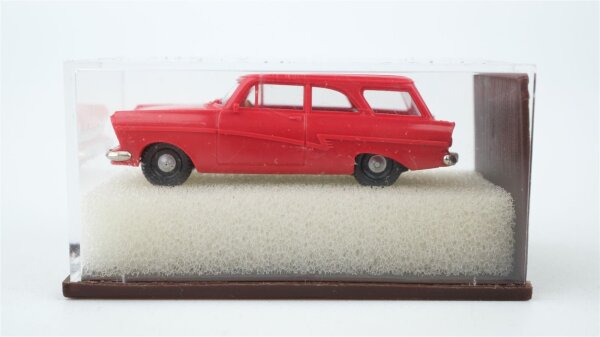 Brekina H0 Ford Taunus 17m PKW, rot, 1:87