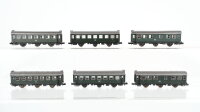 Roco N Konvolut Umbauwagen 2. Kl. teilweise mit...