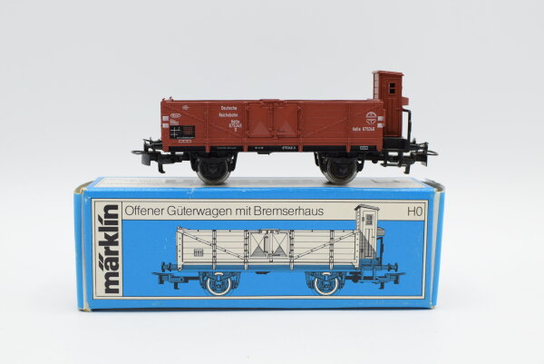 Märklin H0 4696 Offener Güterwagen mit Bremserhaus  O 10 der DRG
