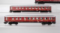 Märklin H0 Konvolut 5 Speisewagen rot, teilw. beleuchtet DSG (ungetestet, Abbruch))