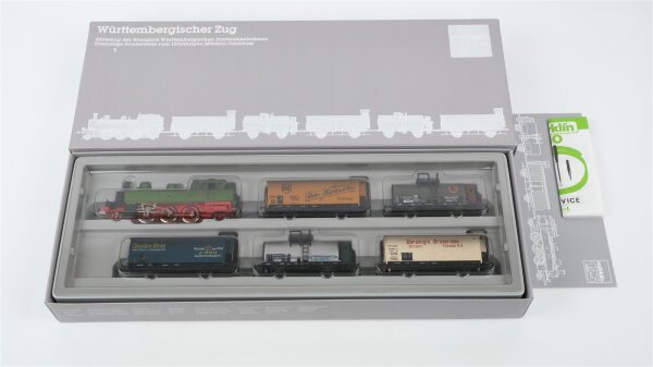Märklin H0 2857 Württembergischer Zug Sonderserie zum 125jährigen Märklin-Jubiläum 3 Leiter Gleichstrom