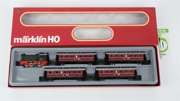 Märklin H0 2858 Personenzug "Donnerbüchsen" DB Wechselstrom