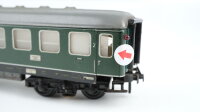 Trix Express H0 Konvolut Packwagen, Personenwagen 1.Kl., Personenwagen 1./2.KL. mit Zugschluss, Personenwagen "Touropa" DB/u.a.  (ungetestet)