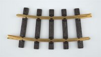 LGB G 1102 gebogenes Gleis R1 (guter Zustand,glänzend)
