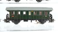 Märklin H0 Konvolut 3 Personenwagen "3291" 3.Kl., Personenwagen "3291" 3.Kl. beleuchtet Blech (ungetestet)