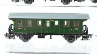 Märklin H0 Konvolut 3 Personenwagen "3291" 3.Kl., Personenwagen "3291" 3.Kl. beleuchtet Blech (ungetestet)