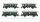 Märklin H0 Konvolut 3 Personenwagen "3291" 3.Kl., Personenwagen "3291" 3.Kl. beleuchtet Blech (ungetestet)