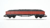 Arnold N Konvolut Tiefladewagen Mittelbordwagen mit Kohle...