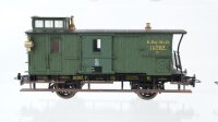 Trix H0 Konvolut gedeckter Güterwagen "41518 Verkehrsmuseum Nürnberg", Hochbordwagen "65501", Niederbordwagen "21729", Güterzugbegleitwagen "16202" K.Bay.Sts.B.