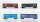 Life-Like Trains u.a. N Konvolut US Box Car Refrigerator Car Sock Car Great Northern u.a.