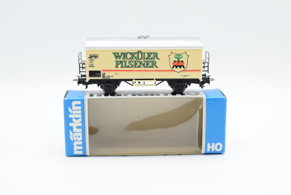 Märklin H0 4422 Bierwagen WICKÜLER (Kühlwagen)  Ichqrs 377 der DB