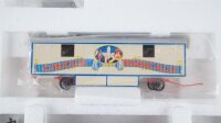 Märklin H0 46947 Rungenwagen mit Zirkuswagen "Roncalli" Kls 443 der DB