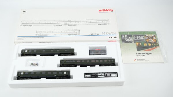Märklin H0 43229 Salonwagen-Set "50 Jahre Parlamentarischer Rat der Bundesrepublik Deutschland" der DB
