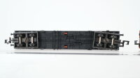 Minitrix N Konvolut Hubschiebedachwagen "Lavamat AEG" Mittelbordwagen DB