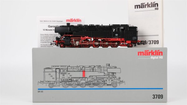 Märklin H0 3709 Tenderlokomotive BR 85 007 DB Wechselstrom Digital (vermutlich verharzt)