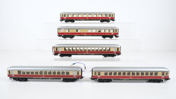 Märklin H0 Konvolut TEE Reisezugwagen 1. Kl. Speisewagen "DSG" DB (ein Dach locker)